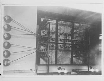 Santa Ana River #2 interior shot of rack electronics