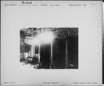 Burbank Substation - Interior