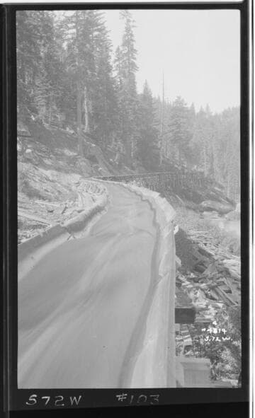 Big Creek Scenery - Sohier's investigation of future developments of Big Creek Project