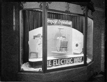 General Office display window