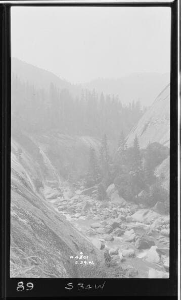 Big Creek Scenery - Sohier's investigation of future developments of Big Creek Project