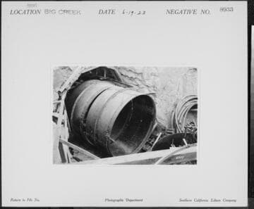 Big Creek Powerhouse #3 - Tunnel 3 Outlet