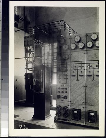 Vernon Substation - Switch Board