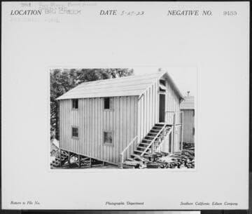 Big Creek, Miscellaneous - Two story bunkhouse at Cascada