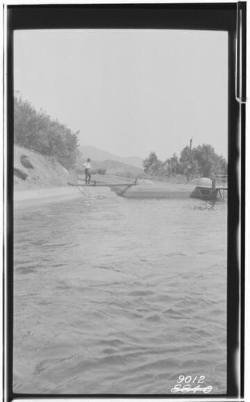 Tule River Powerhouse - Tule intake reservoir, to penstock