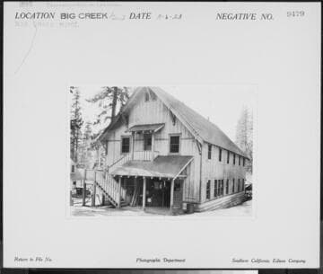 Big Creek, Miscellaneous - Recreation Hall, Cascada