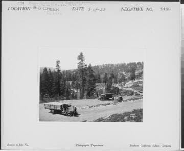 Big Creek, Florence Lake Dam
