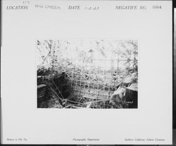 Big Creek Powerhouse #3 - Dam 6