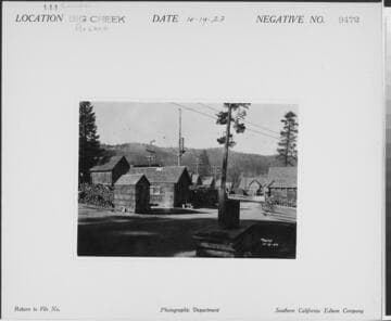 Big Creek, Florence Lake Dam