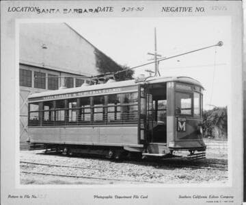 T3.3 Transportation - Santa Barbara & Suburban Railway