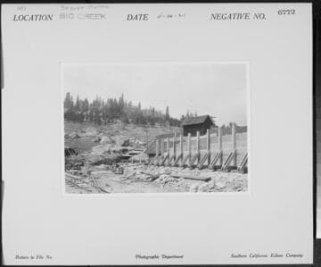 Big Creek, Shaver Lake Dam