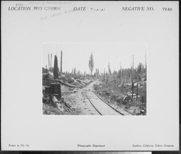 Big Creek, Miscellaneous - Johnson accident (fatal)