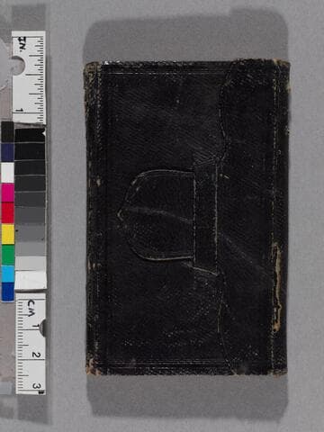 Craver, Charles F. Pocket diary. 1863, Jan. 1 -- Apr. 7