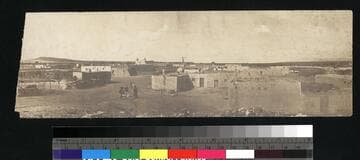 View of Isleta Pueblo, New Mexico
