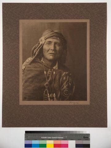 Al-che-say'. Chief of the White Mountain Apaches