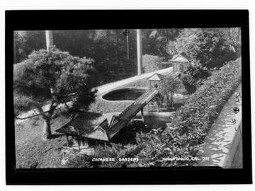 Japanese Gardens, Hollywood, Cal