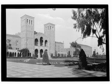 Royce Hall, U.C.L.A., Westwood, Cal