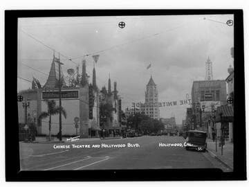 Chinese Theatre and Hollywood Blvd., Hollywood, Cal