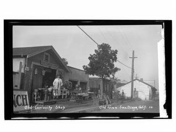 Old Curiosity Shop, Old Town San Diego, Calif