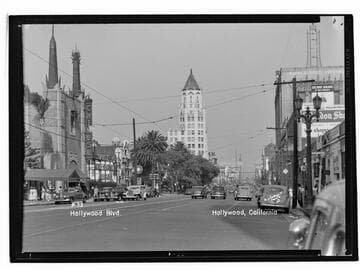 Hollywood Blvd., Hollywood, California