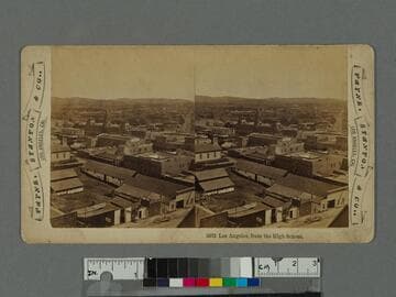 Los Angeles, from the High School