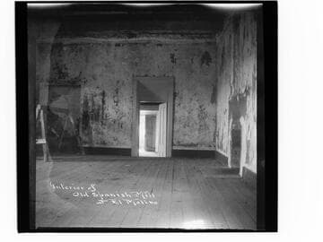 Interior of the Old Spanish Mill at El Molino