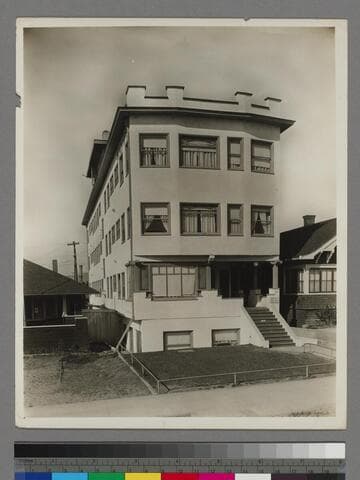 Beach Apartments, Sunset Avenue, Venice, California