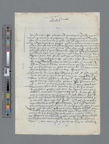 Gonzalo Pizarro letter to Pedro de Soria