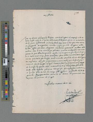 Juan Lisón de Tejada letter to Gonzalo Pizarro