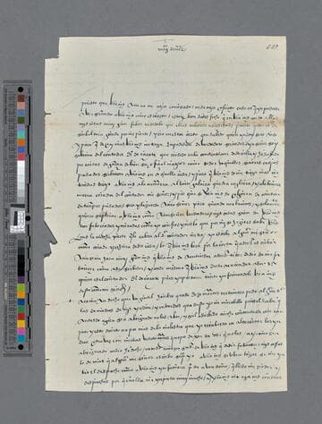 Lope de Mendieta letter to Pedro Guillén