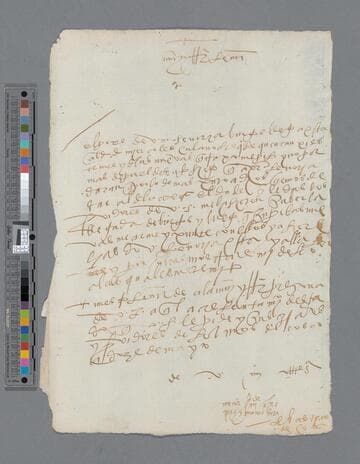 Sebastian de Coca letter to Gonzalo Pizarro