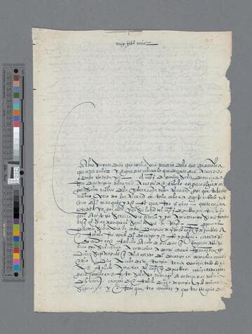 Diego Urbina (a) letter to Gonzalo Pizarro