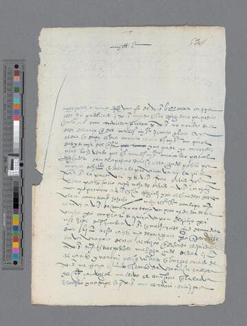 Gonzalo Martin letter to Gonzalo Pizarro