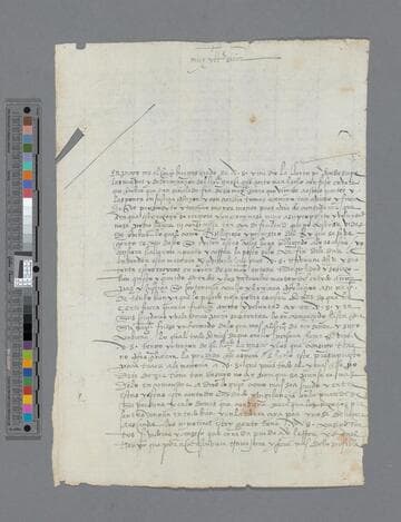 García Diaz Arias, Bishop of Quito, letter to Gonzalo Pizarro