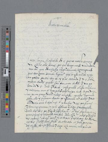 Pedro Muñoz letter to Gonzalo Pizarro
