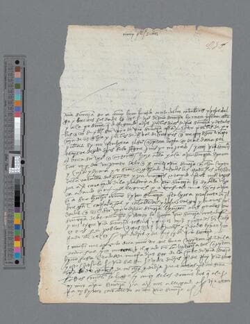 Diego de Encina letter to Gonzalo Pizarro