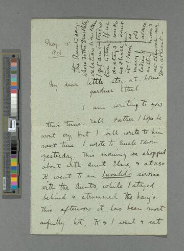 Carr, Hilda Mary. Letters to Ethel Irene Carr