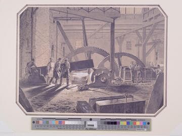 Men Working with a Shingling Hammer