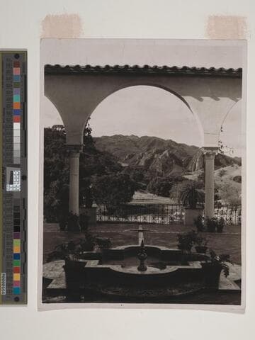 Matted photographs, residences and Ojai Valley Country Club