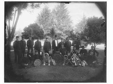 Merced Concert Band in park