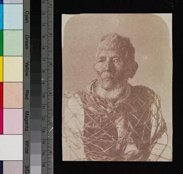 Portrait of Soboba Indian man