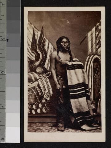 Wolf - one of the Southern Ute Indians