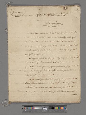 Quelques notes sur le Senegal