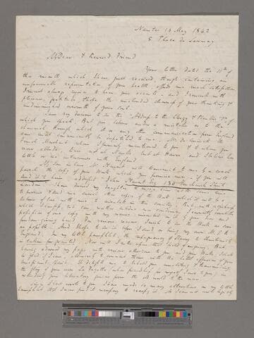 Grahame, James. Letter to Thomas Clarkson
