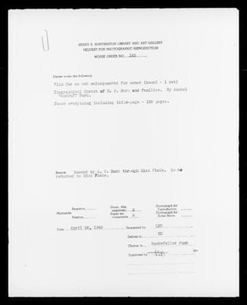 Family reminiscences of Asahel Woodruff Burk [microform]: before 1957