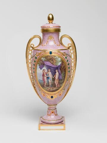 Lidded Vase