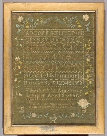 Alphabet Sampler