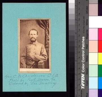 Gen. C.D. Anderson, C.S.A