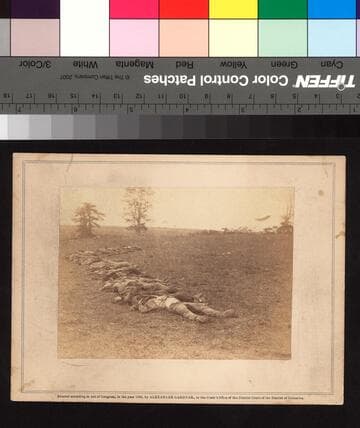 Gathered Together for Burial, After the Battle of Antietam