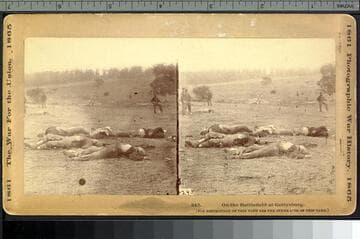 243. On the battlefield at Gettysburg